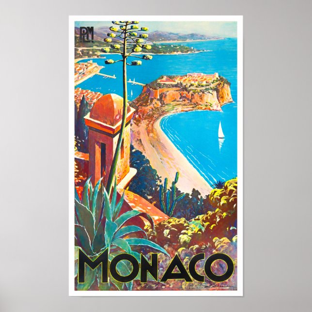 Monaco Monte Carlo Poster (Vorne)
