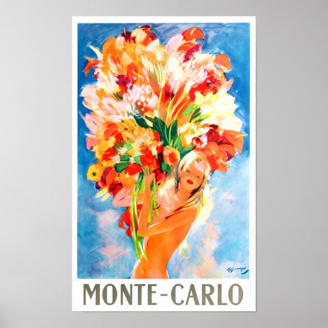 Monaco Monte Carlo Poster (Vorne)
