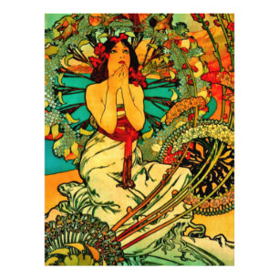 Monaco Monte Carlo Poster von Alphonse Mucha