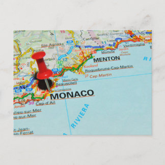 Monaco, Monte Carlo Postkarte