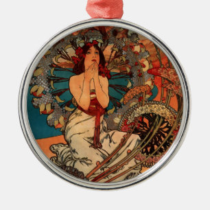 Monaco Monte Carlo Silbernes Ornament