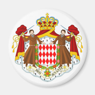 Monaco-Offizielle Wappen-Heraldry-Symbol Magnet