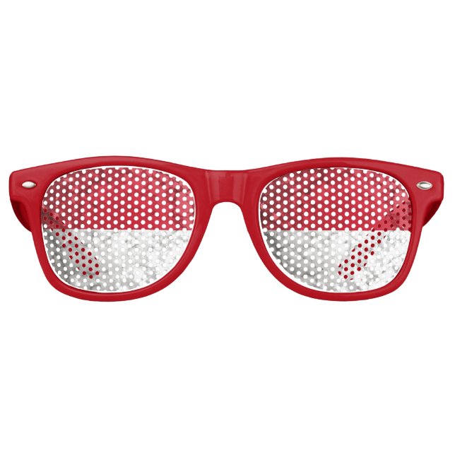 Monaco Partybrille (Vorderseite)