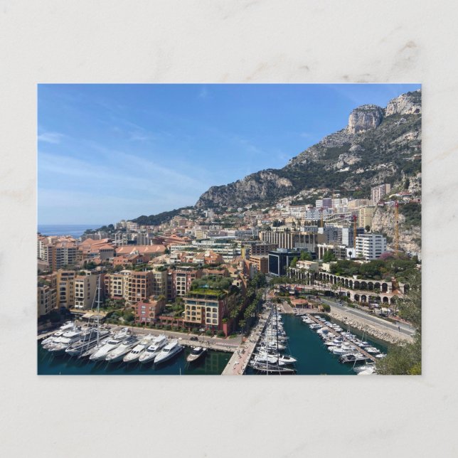 Monaco Postcard Postkarte (Vorderseite)