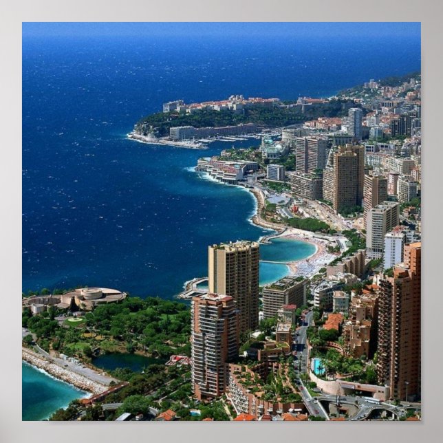 Monaco - poster (Vorne)