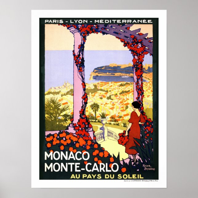 Monaco Poster (Vorne)