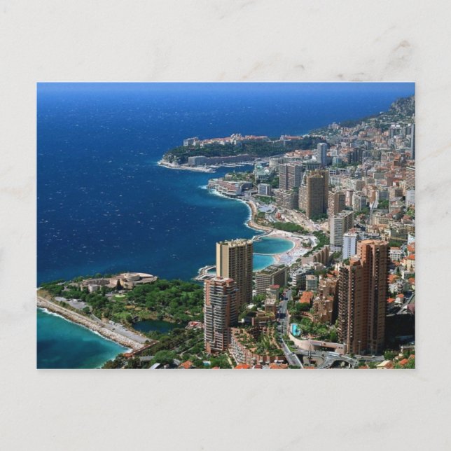 Monaco - postkarte (Vorderseite)