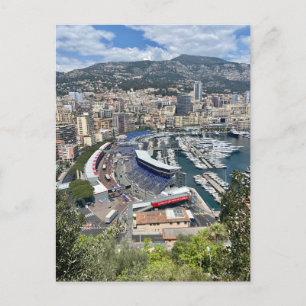 Monaco Postkarte