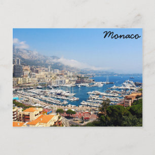 Monaco Postkarte