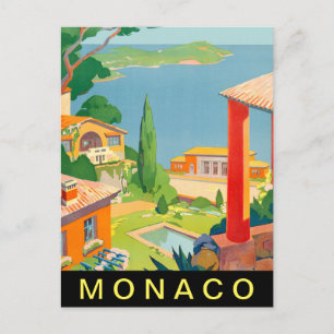 Monaco Postkarte