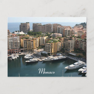 Monaco Postkarte