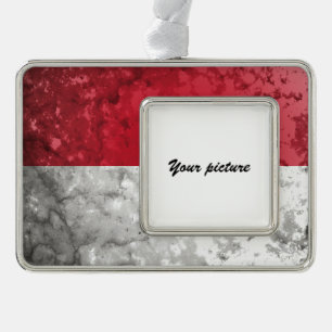 Monaco Rahmen-Ornament Silber
