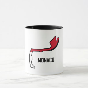 Monaco-Rennstrecke Tasse