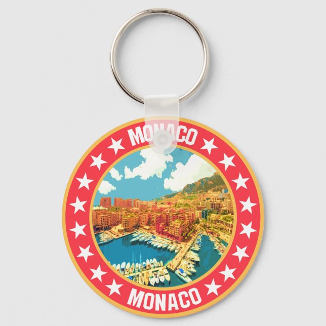 Monaco Schlüsselanhänger (Vorderseite)