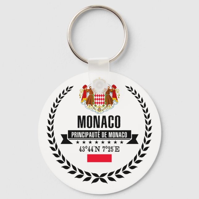 Monaco Schlüsselanhänger (Vorderseite)