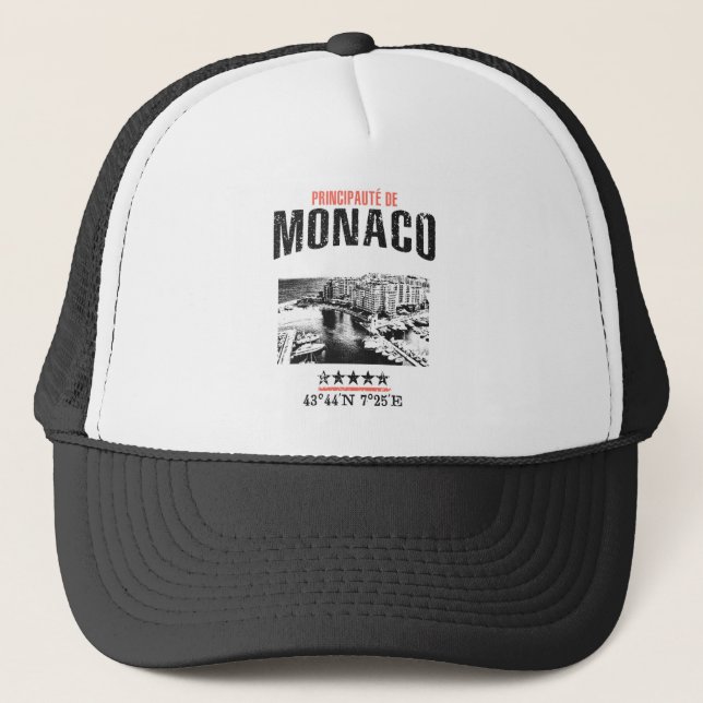 Monaco Truckerkappe (Vorderseite)