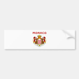 MONACO-Wappen Autoaufkleber