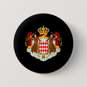 Monaco-Wappen Button