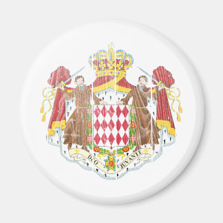 Monaco-Wappen Magnet