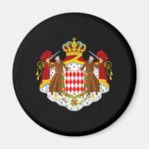 Monaco-Wappen Magnet