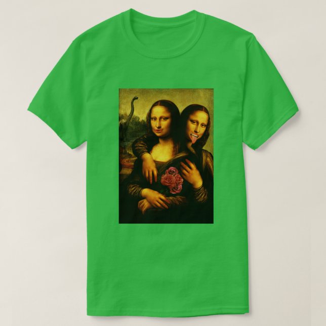 Monalisa Twins T-Shirt (Design vorne)