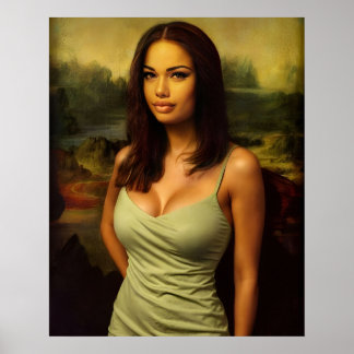 Monaliza 519 Jahre später Poster