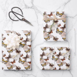 Monarch Butterfett-Wrapping Paper Geschenkpapier Set