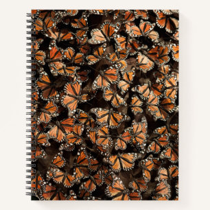 Monarch Butterfliegen Notizbuch