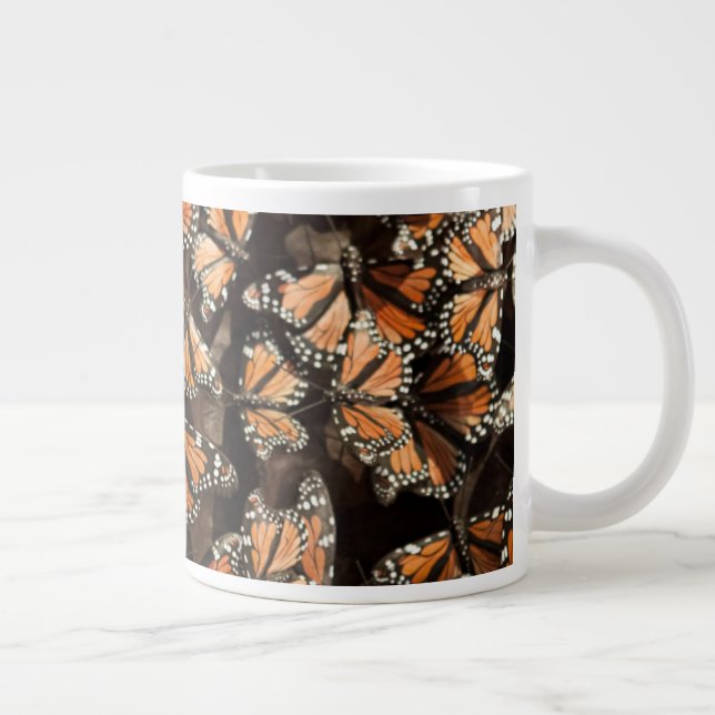 Monarch Butterflies Jumbo-Tasse (Rechts)