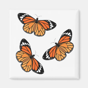 Monarch Butterflies Magnete