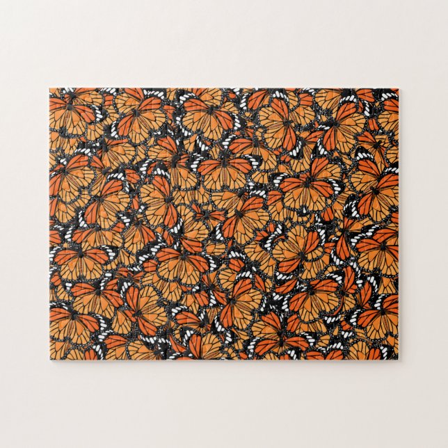 Monarch Butterflies Puzzle (Horizontal)