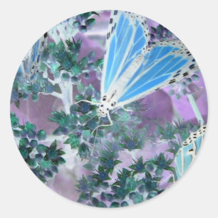 Monarch Butterflies Runder Aufkleber