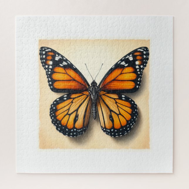 Monarch butterfly 060624IREF107 - Watercolor Puzzle (Vertikal)