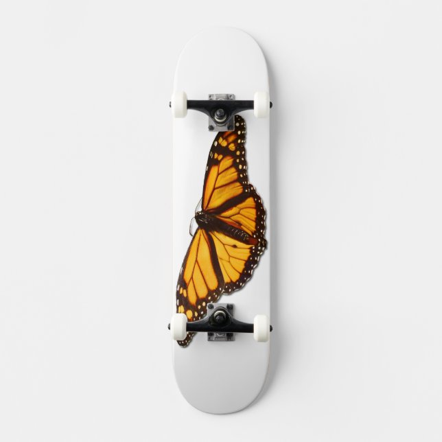 Monarch Butterfly 7-3/4" Skateboard (Vorderseite)