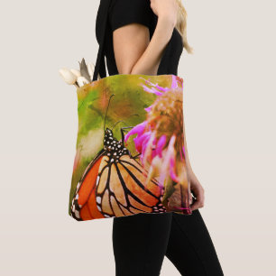 Monarch Butterfly Auf Blume Nah