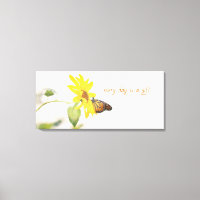 Monarch Butterfly auf Sonnenblumen Positive Natur