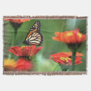Monarch Butterfly-Bestäubung Decke