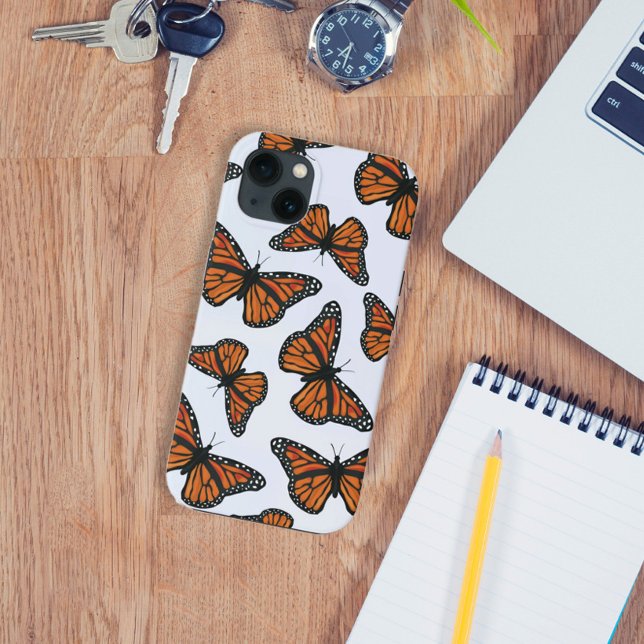 Monarch Butterfly Botanical Nature Trendy Case-Mate iPhone Hülle (Von Creator hochgeladen)
