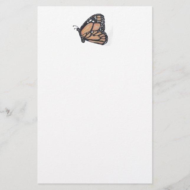 Monarch Butterfly Briefpapier (Vorderseite)