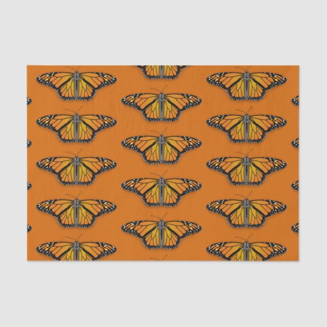 Monarch Butterfly Decoupage Seidenpapier (Vorderseite)