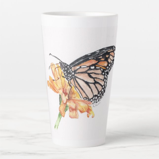 Monarch Butterfly Design auf Tasse / Cup (Vorderseite)