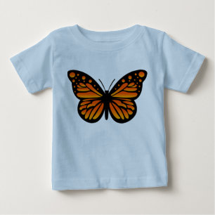 Monarch Butterfly Design - Baby Fine Jersey T-Shir T-shirt