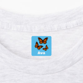 Monarch Butterfly Design - Kleiner Platz Kleidung  Etiketten