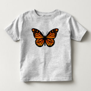 Monarch Butterfly Design - Kleinkind Fine Jersey T T-shirt