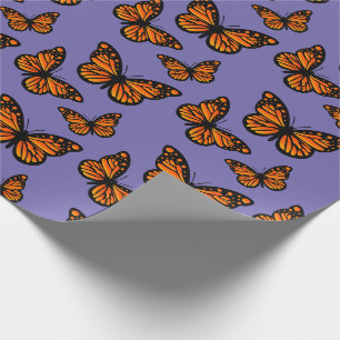 Monarch Butterfly Design - Matt Wrapping Paper Geschenkpapier