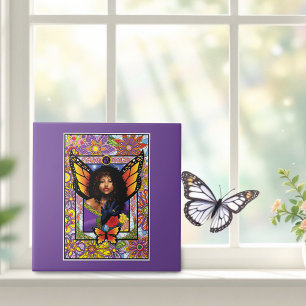 Monarch Butterfly Fairy Lila Fliese
