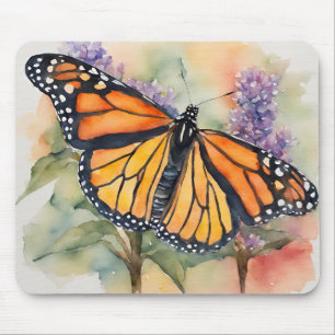 Monarch Butterfly Farbe Druck Mousepad