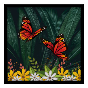 Monarch Butterfly Feb 6_21 Poster