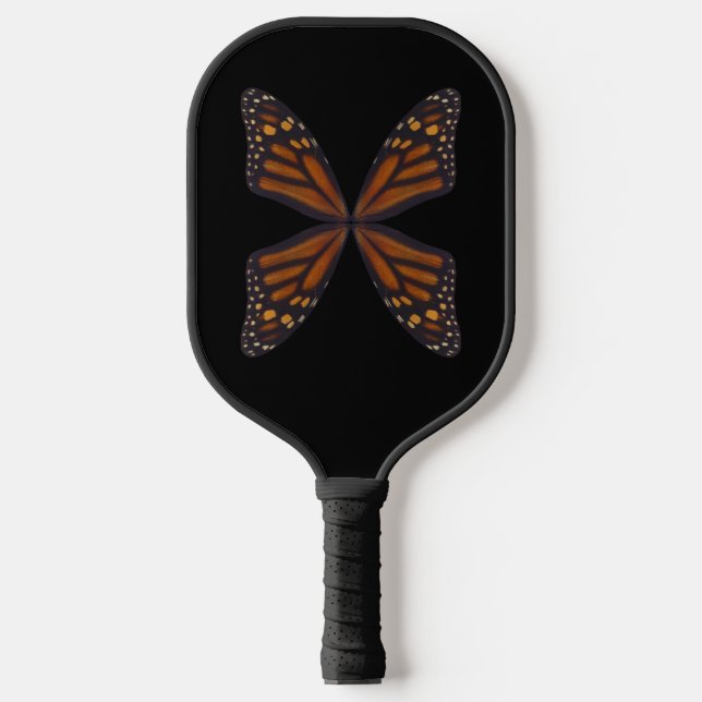 Monarch Butterfly-Flügelmuster-Pickleball-Pad Pickleball Schläger (Vorderseite)