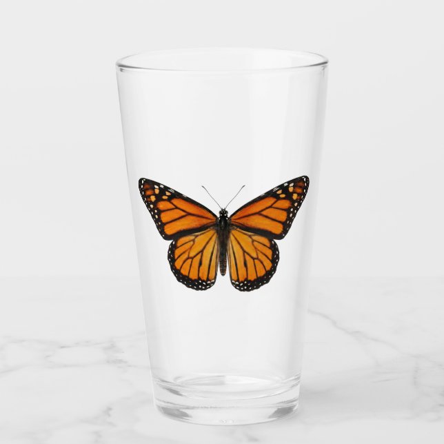 Monarch Butterfly Glas (Vorderseite)